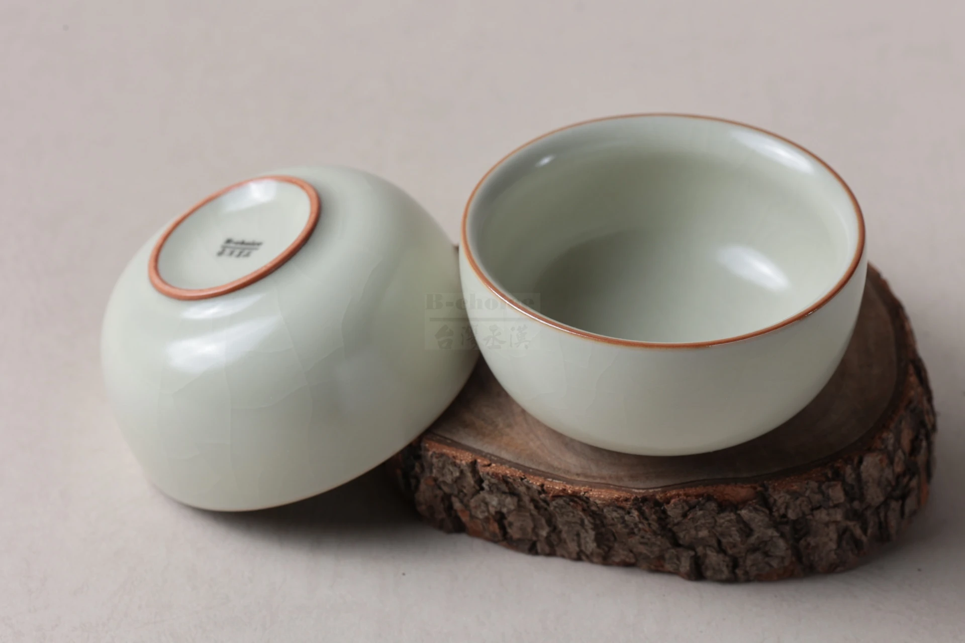 汝窯米黃頌雅快客大杯(120cc)