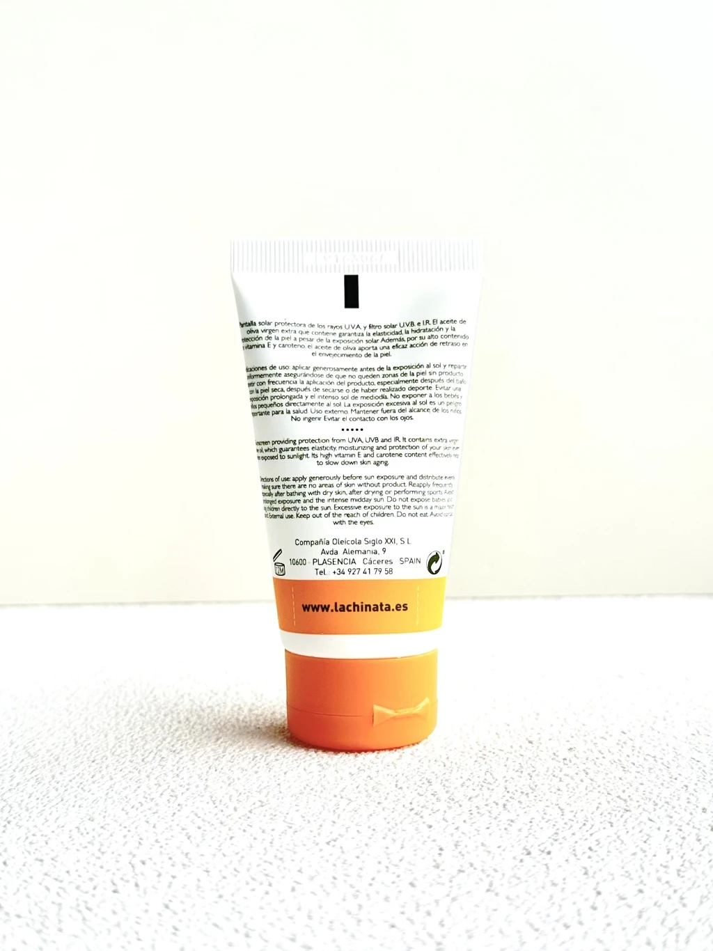 La Chinata 初榨橄欖油臉部防曬乳SPF50+