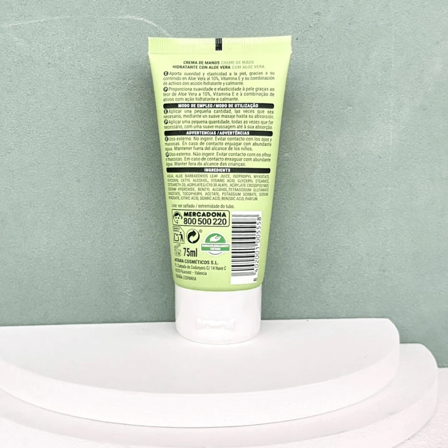 Deliplus西班牙必買品牌-超人氣蘆薈護手霜75ml
