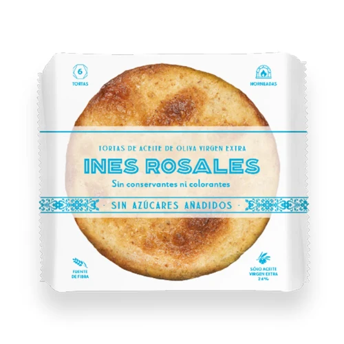 Ines Rosales 西班牙橄欖油手工脆餅120g-無糖