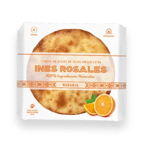 Ines Rosales 西班牙橄欖油手工脆餅120g-柳橙