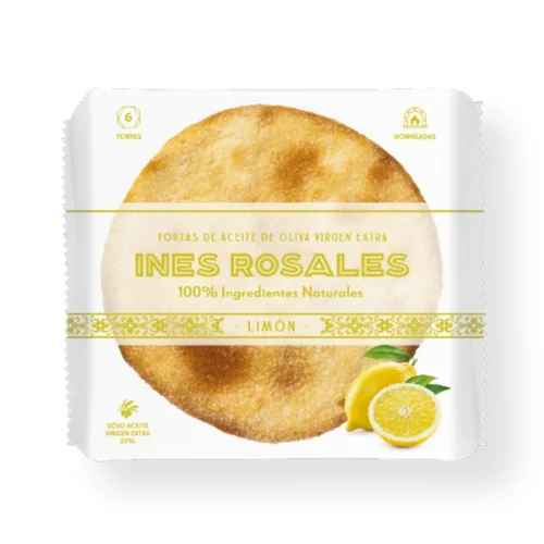 Ines Rosales 西班牙橄欖油手工脆餅120g-檸檬