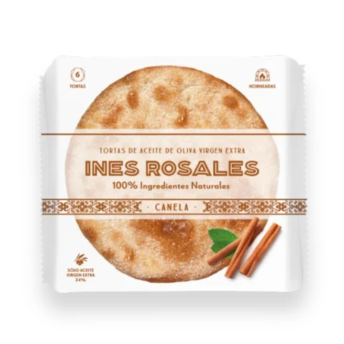 Ines Rosales 西班牙橄欖油手工脆餅120g-肉桂