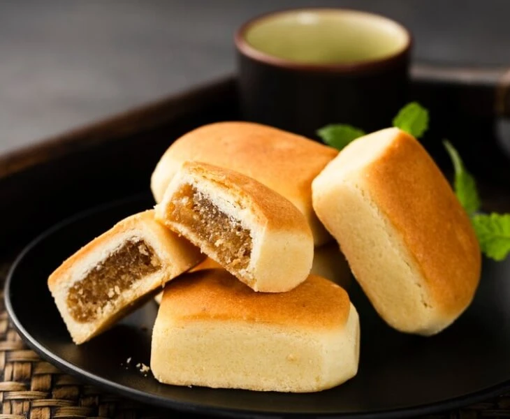 鳳梨酥禮盒示意圖