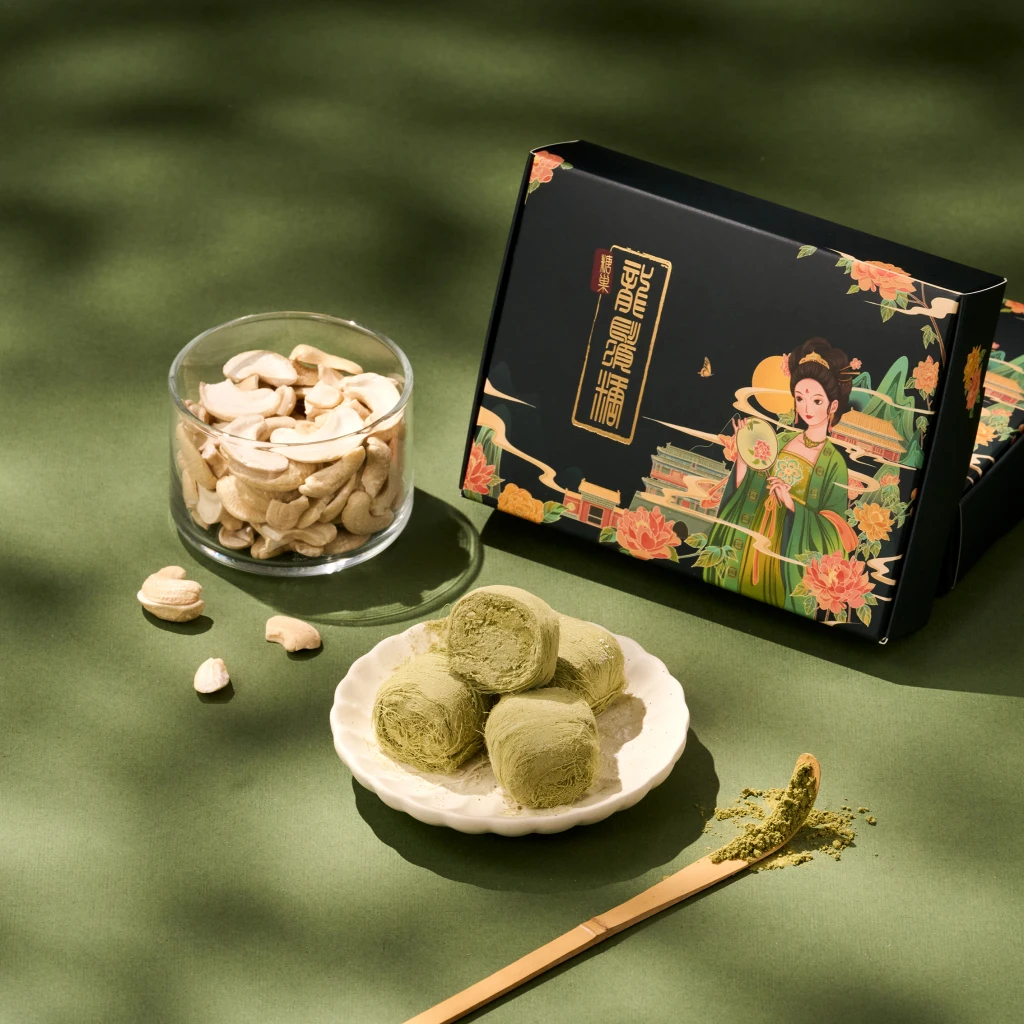 糖巢 抹茶龍鬚糖六入禮盒