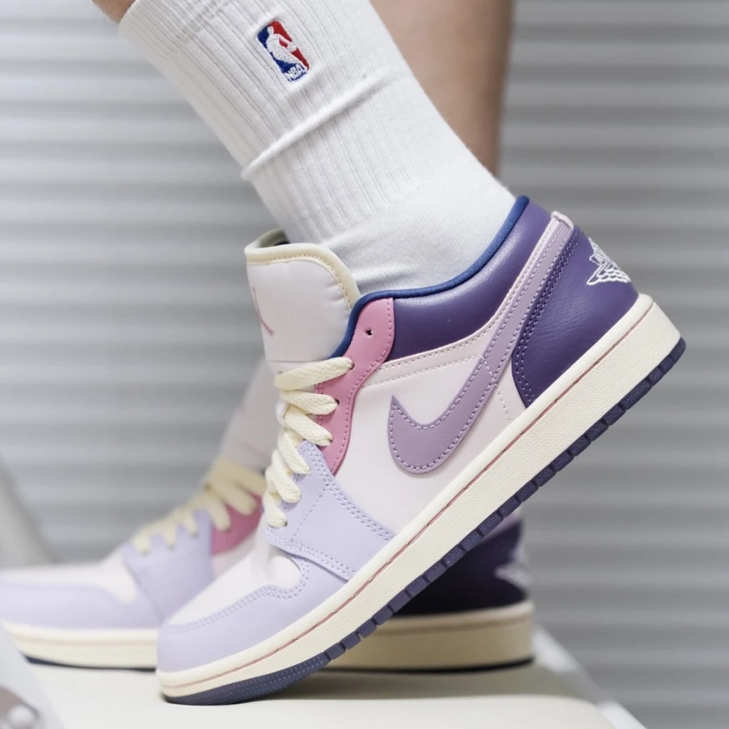 【新款!】Air Jordan 1 Low W "Pink Purple" 星黛露 粉紫 女款 DZ2768-651