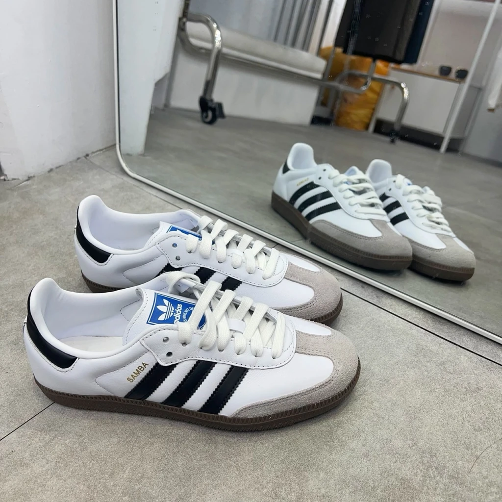 ADIDAS ORIGINALS SAMBA OG 森巴 白 B75806