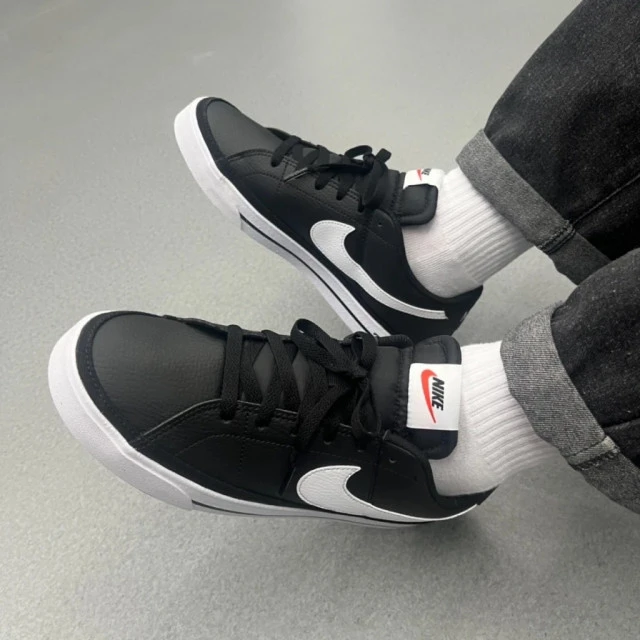 【現貨】Nike Court Legacy NN 黑板鞋|DH3162-001