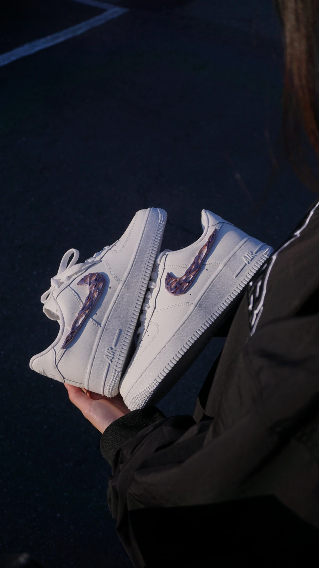 【爆款限量現貨】Nike AF1 玫瑰粉金 液態金屬|IF1686-161