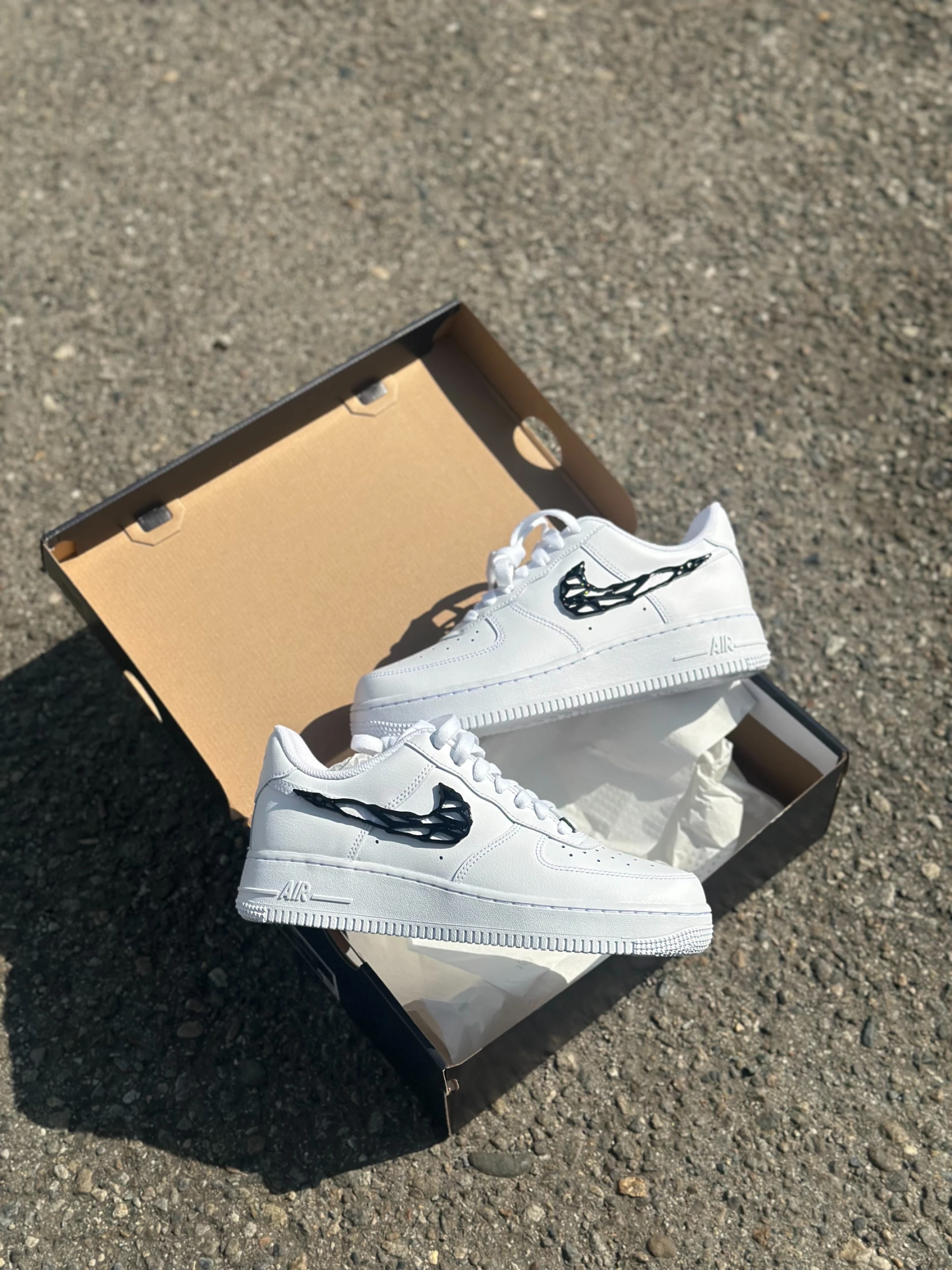 【爆款】Nike AF1 猛毒液態黑|IF1686-101