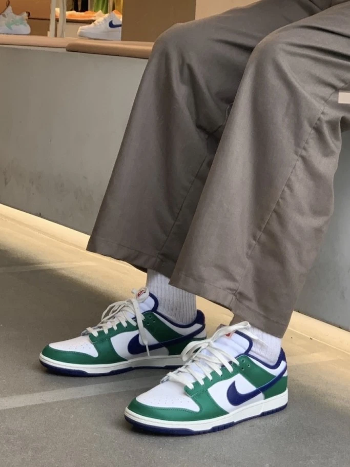 【現貨】Nike Dunk白綠藍勾 男款|FQ6849-141