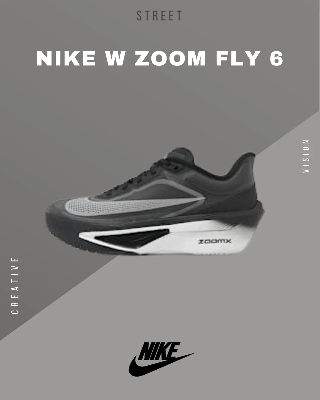 【現貨】Nike W ZOOM FLY 6黑白色-FN8455001