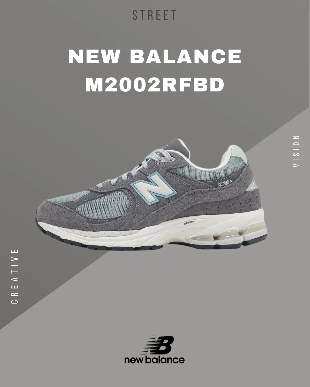 【現貨】NEW BALANCE磁石鉛灰 M2002RFB-D 2002R