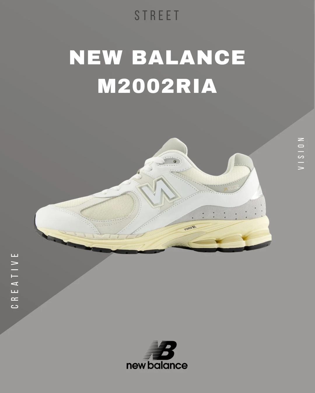 【現貨】NEW BALANCE 2002R米白色 M2002RIA-D