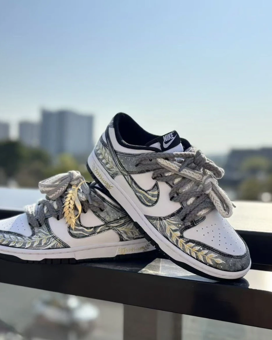 【訂製球鞋】 Nike Dunk 訂製款 風吹麥浪