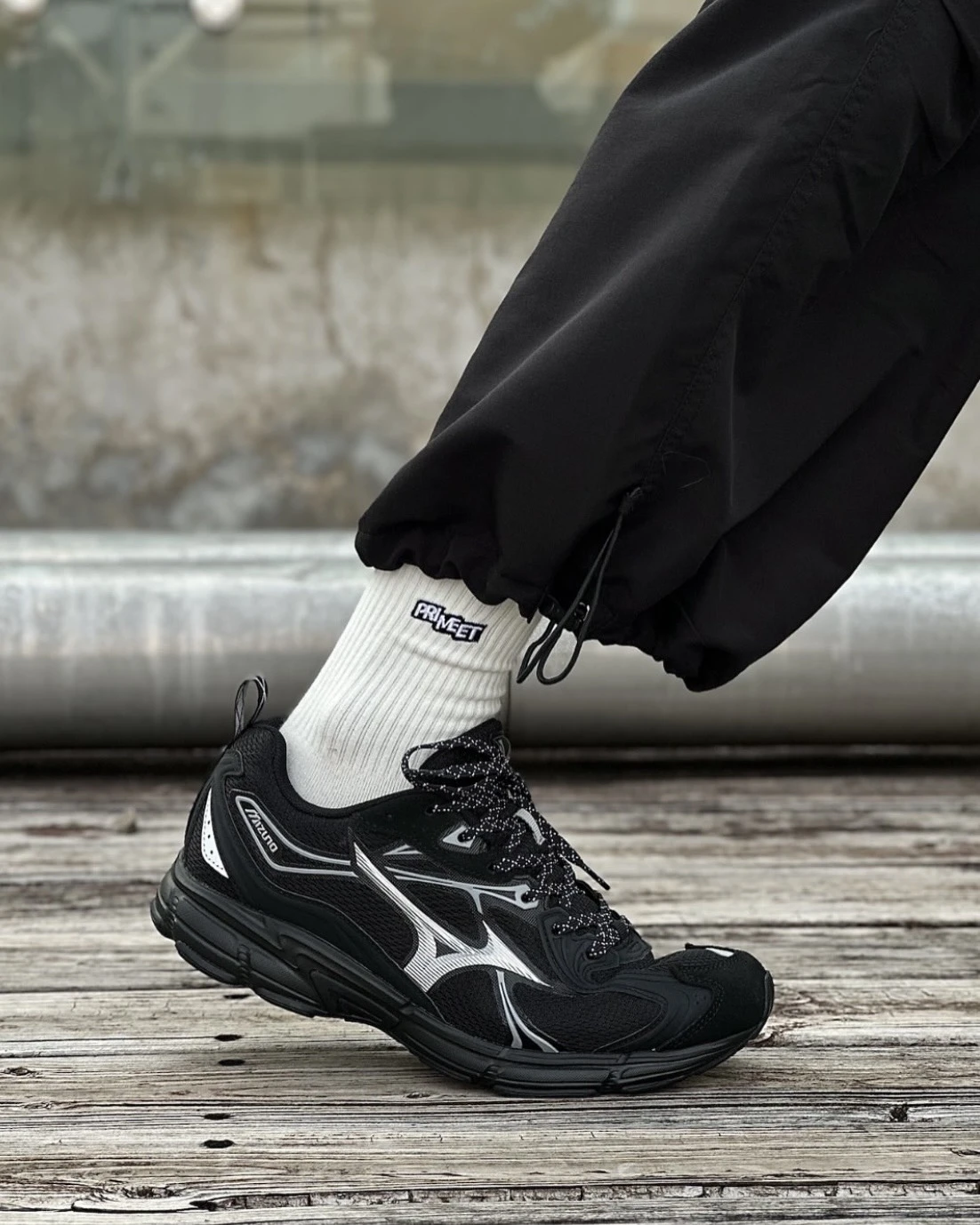 (預購) Mizuno Speed 10s 黑銀 復古老爹鞋