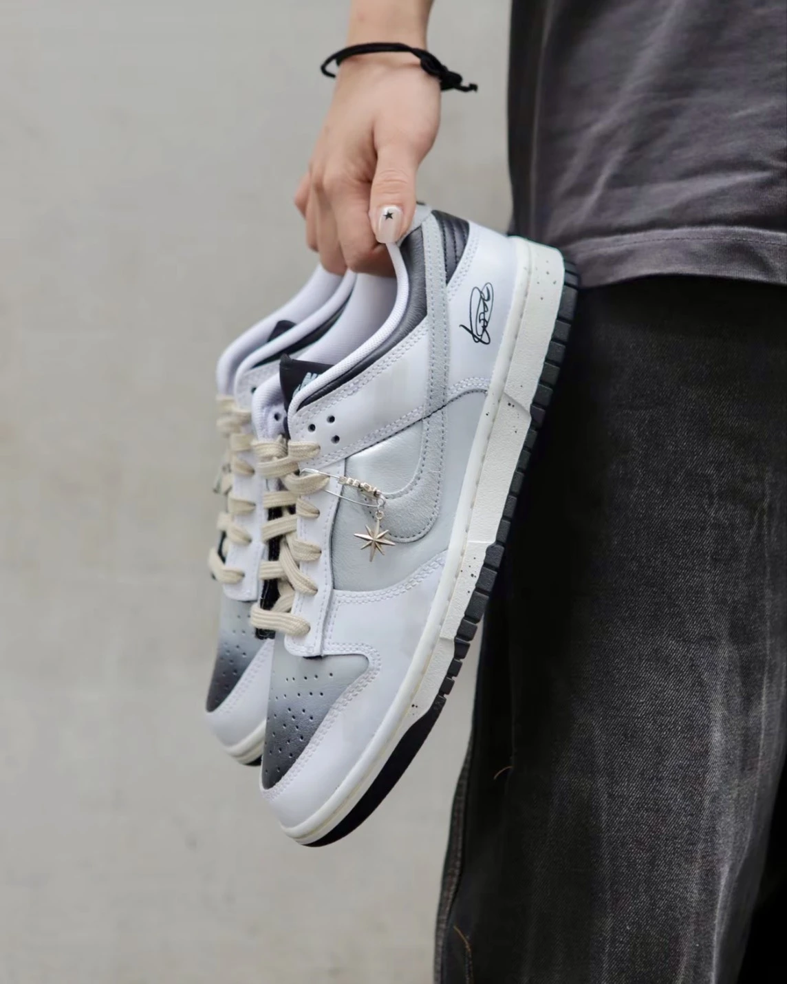 【訂製球鞋】 Nike Air Jordan 1 Low 高階十字架✨