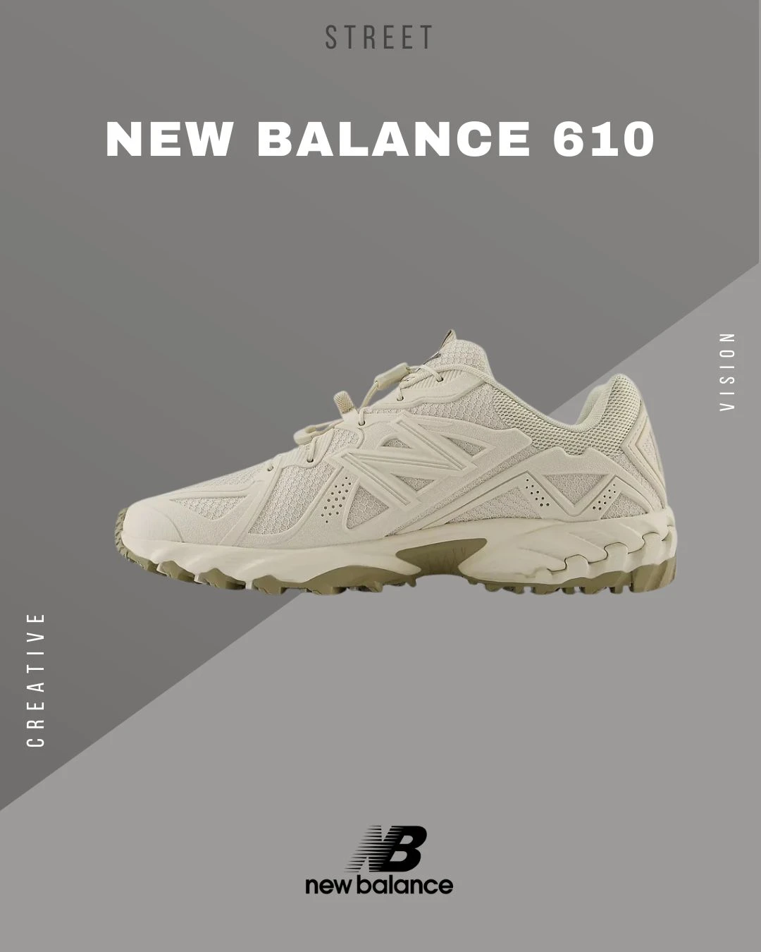【現貨】NEW BALANCE 復古鞋 米杏色-ML610DG