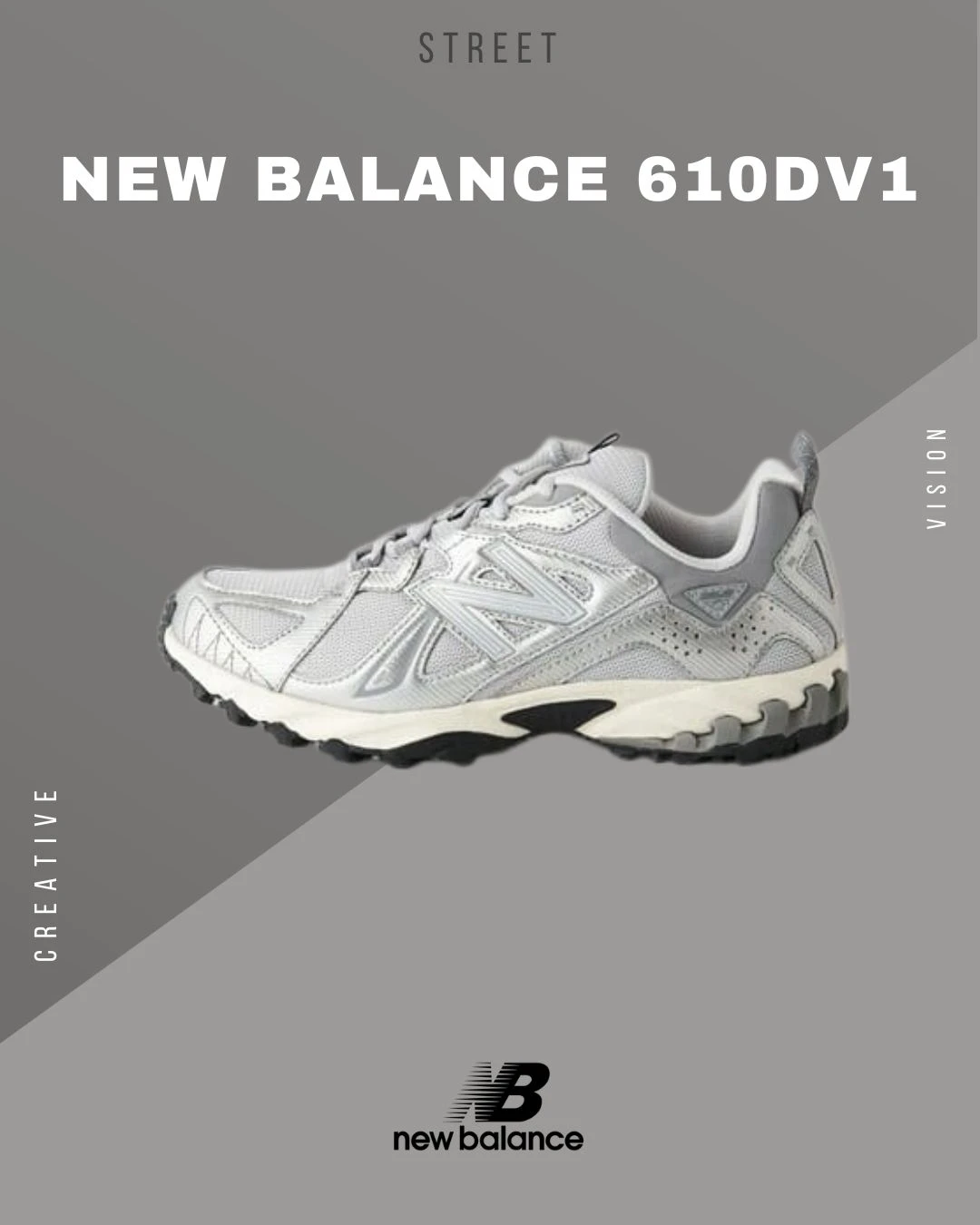 【現貨】NEW BALANCE 復古鞋 灰銀色 ML610TAU