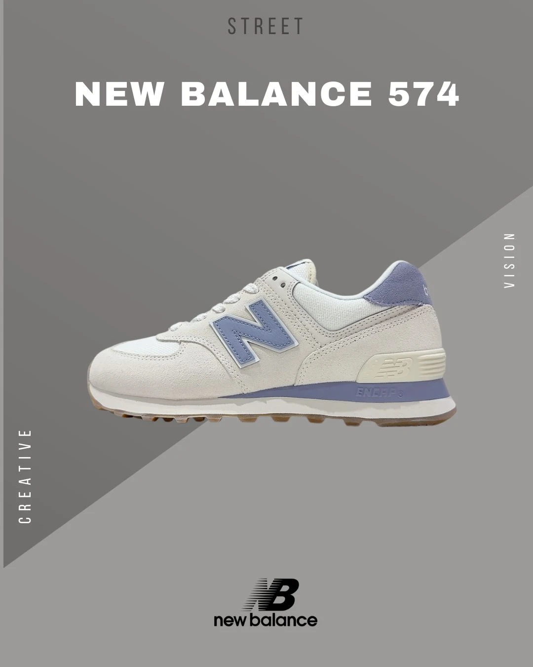 NEW BALANCE NB 574復古鞋_U574SHB-D_中性_藍紫色