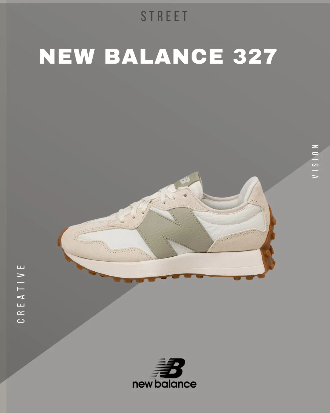 New Balance 327 亞麻綠WS327FTB