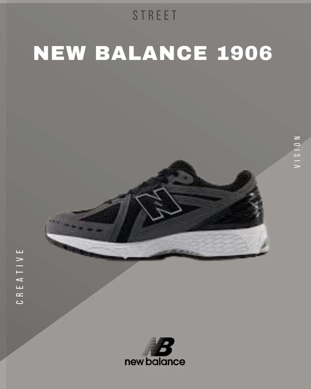 NEW BALANCE 1906 黑灰炭灰U1906RCB