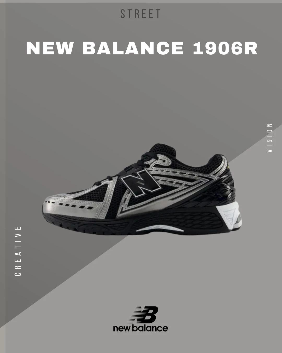NEW BALANCE 1906R復古鞋黑銀男款U1906RCF