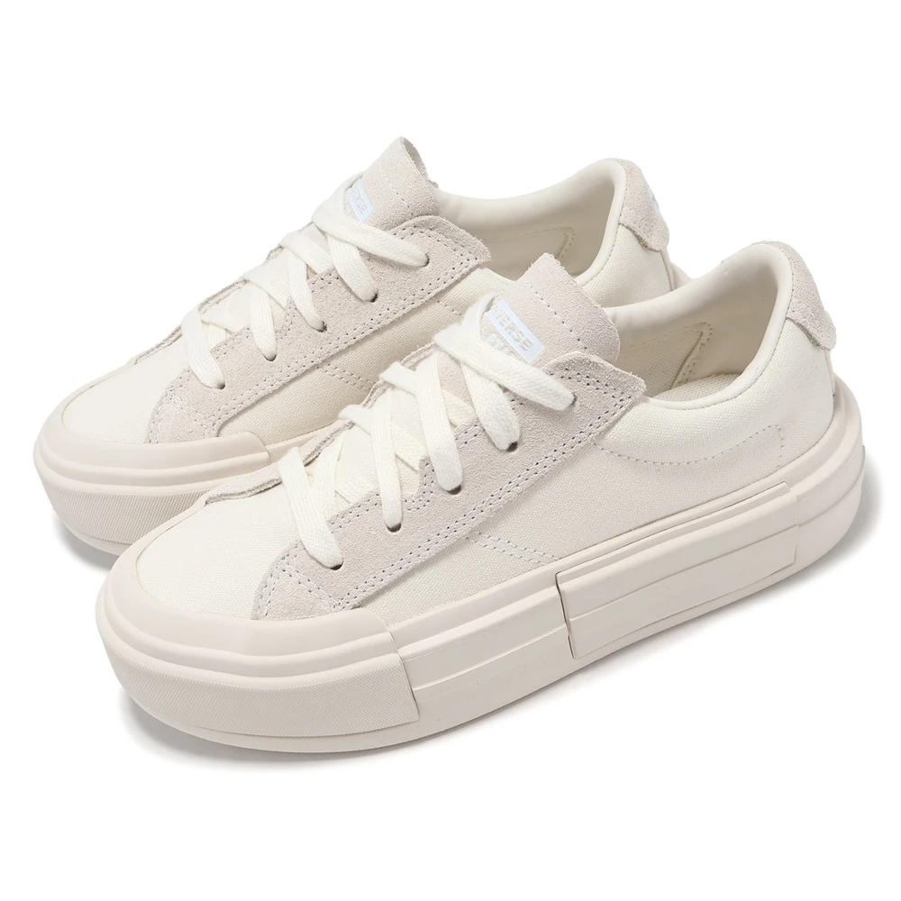 CONVERSE ALL STAR CRUISE UU鞋低筒厚底增高解構奶油底奶油白A08788C
