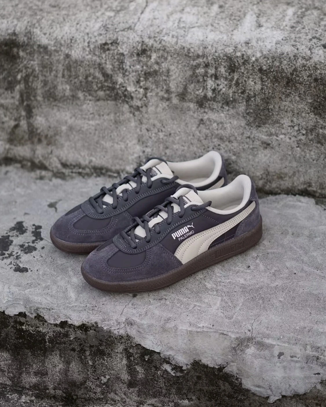 【限時折扣!新色現貨】PUMA Palermo POP 竹炭灰 水泥灰 碳灰 復古德訓鞋 男女 403257-03 從球鞋到穿搭，每一件單品都 ...