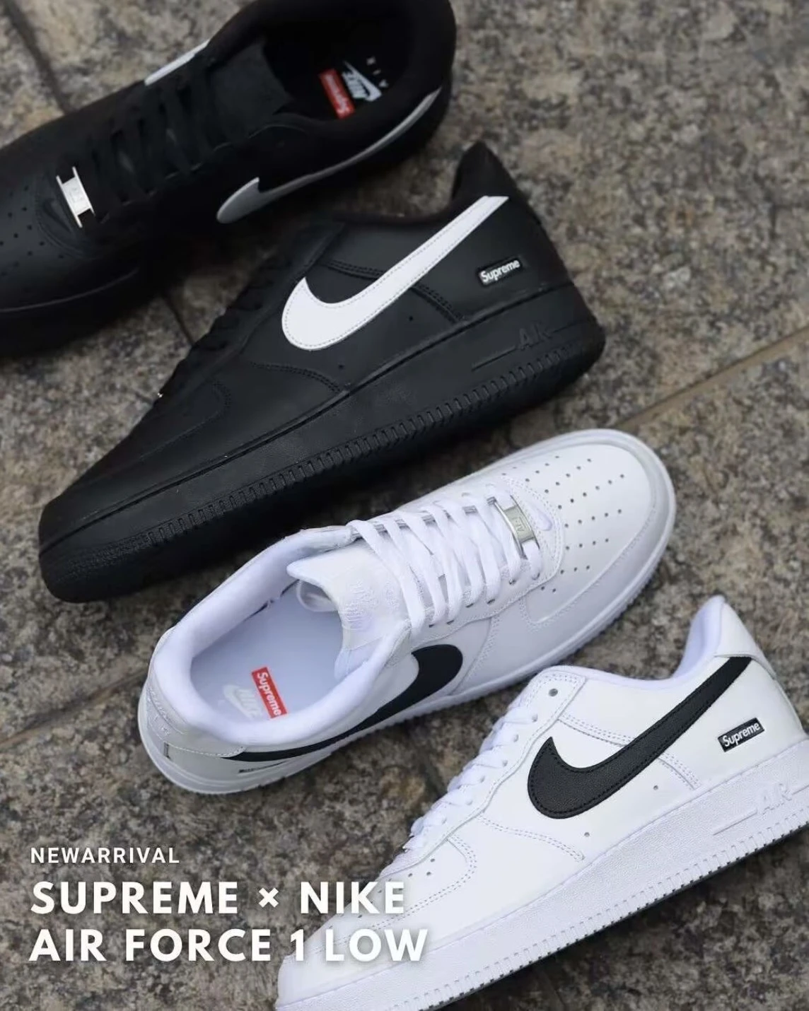 【預購限時接單】Supreme x Nike AIR FORCE 1 2025 25FW 聯名 CU9225-002 | CU9225-102