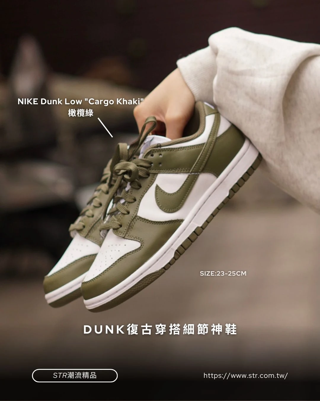 NIKE DUNK 橄欖綠 DD1503-120