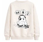 【新品現貨】睡覺幽靈銀狐絨大學Tee