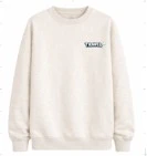 【新品現貨】貓咪兜風銀狐絨大學Tee