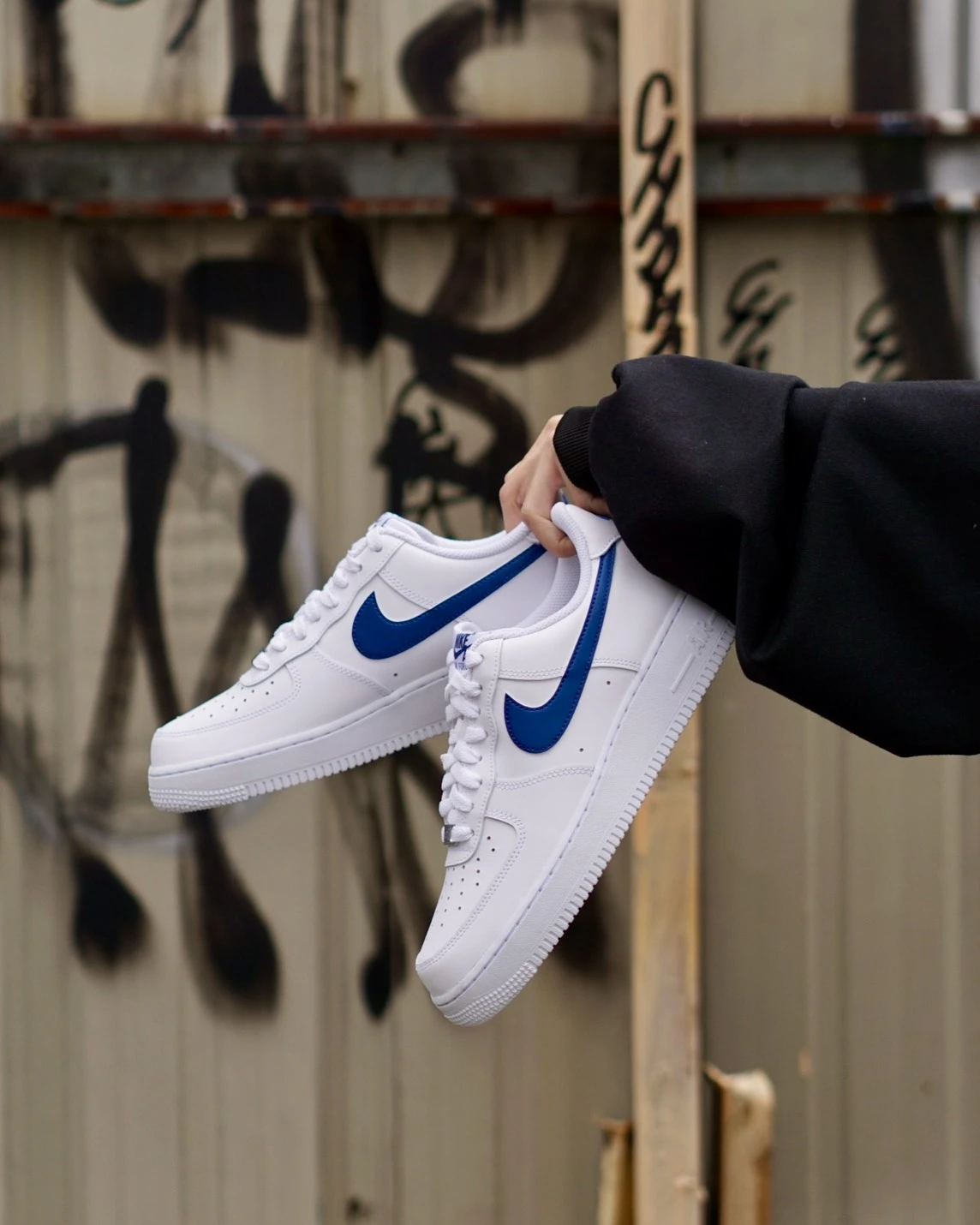 【新款!現貨】NIKE AIR FORCE 1 午夜藍 白藍 男款 休閒鞋 FJ4146-123