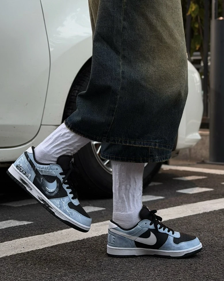 【訂製球鞋】NIKE AJ1 冰晶閃電