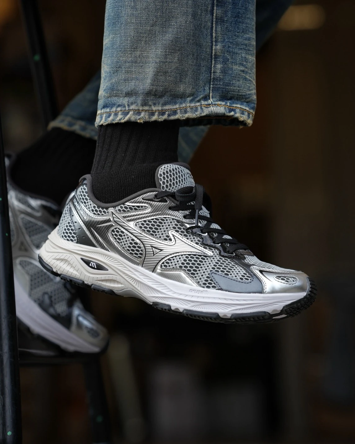 【預購】Mizuno Racer S 銀灰千禧復古風 D1GH253517