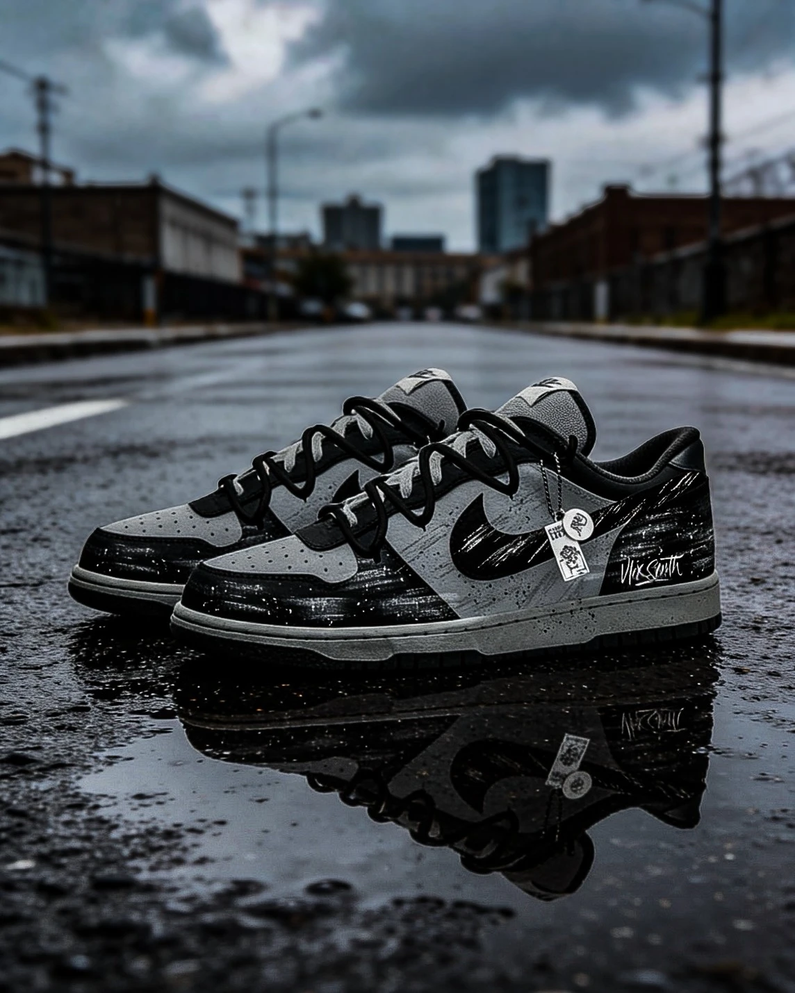 【訂製球鞋】NIKE Big Low月蝕騎士