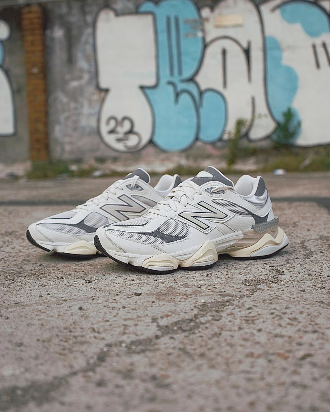 【現貨】New Balance 9060 海鹽灰 米灰 奶灰 灰色 白灰 復古 男女鞋 U9060AGA