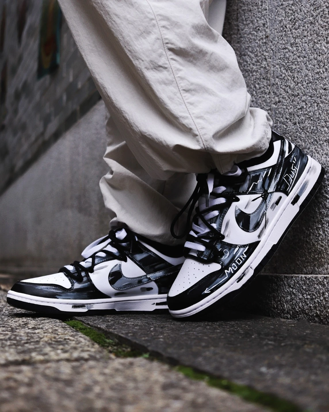 【訂製球鞋】Nike DUNK 月影
