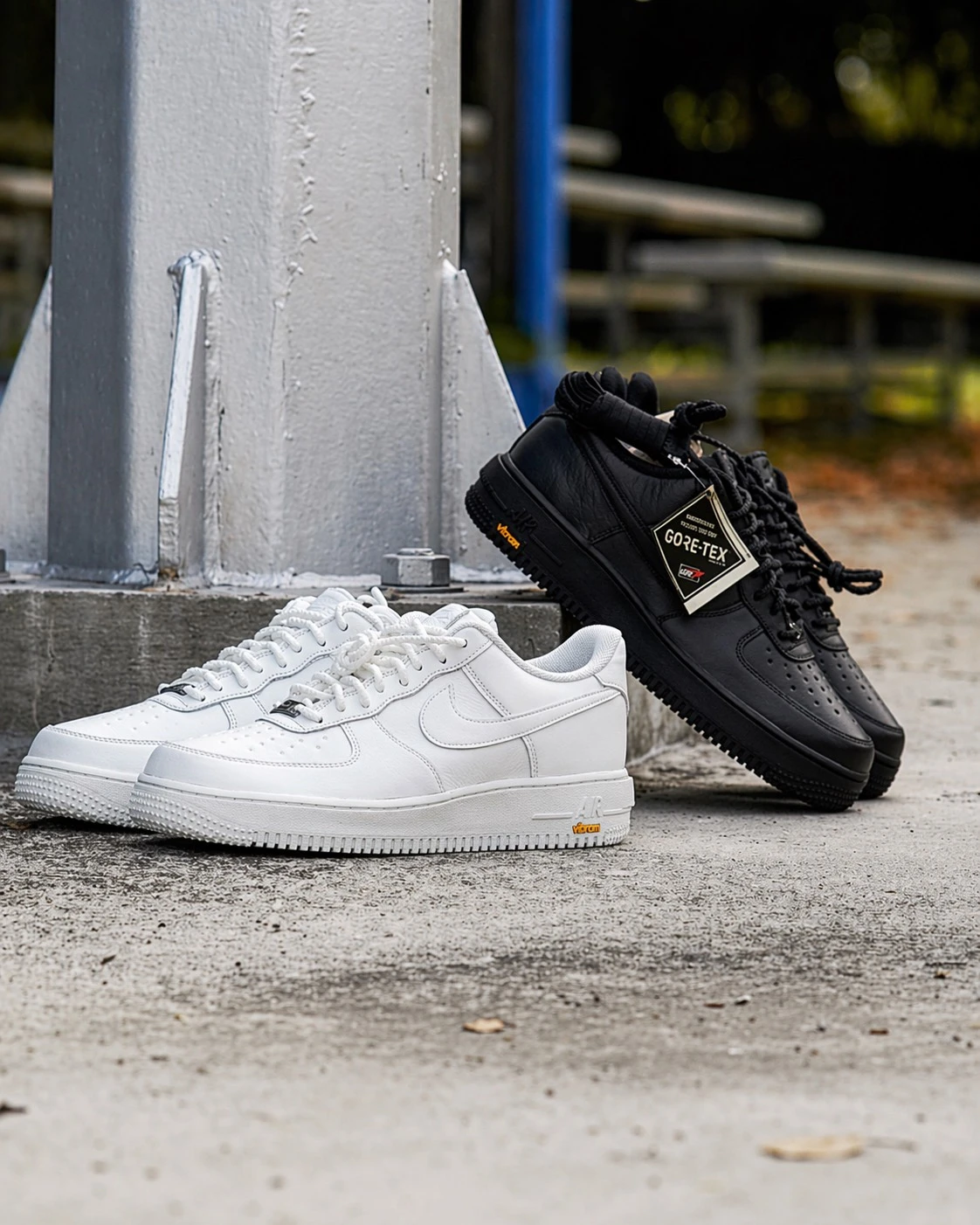 【限定!新款】現貨 Nike Air Force 1 GORE-TEX Vibram 防水黑/白色休閒鞋男鞋HV5953-001