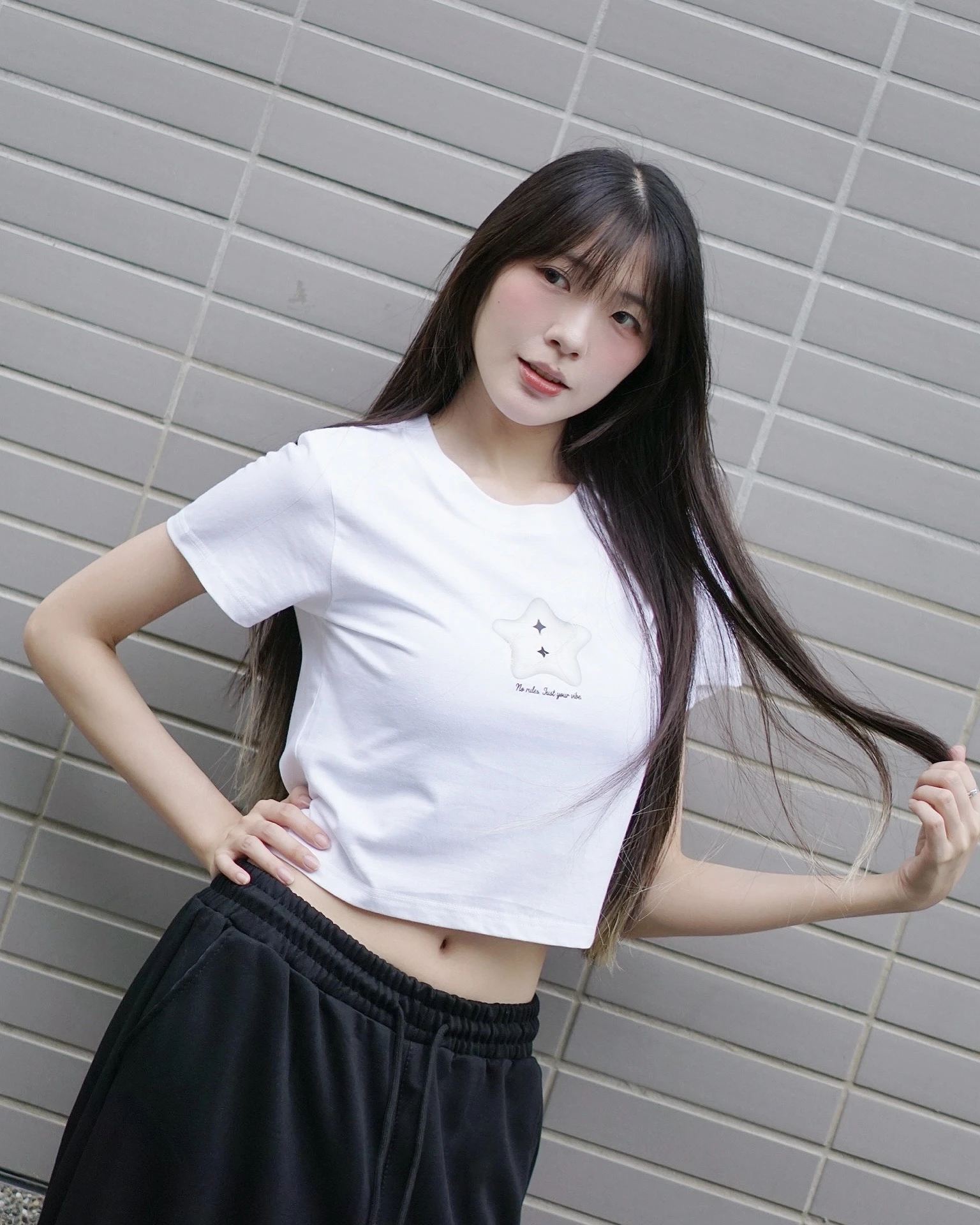 🌟荊棘五角星短版上衣🌟