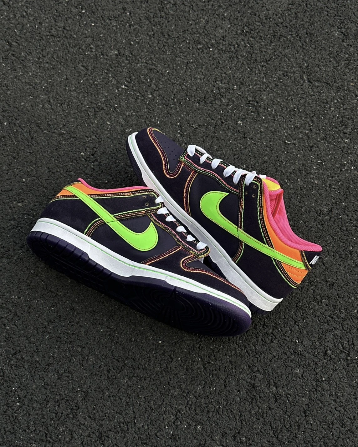 【預購】NIKE DUNK low紫綠撞色