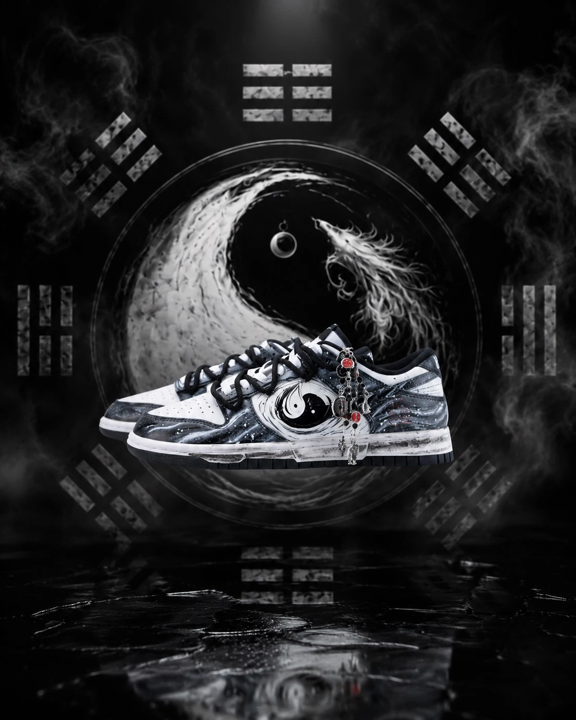 【訂製球鞋】NIKE DUNK LOW|太極陰陽魚