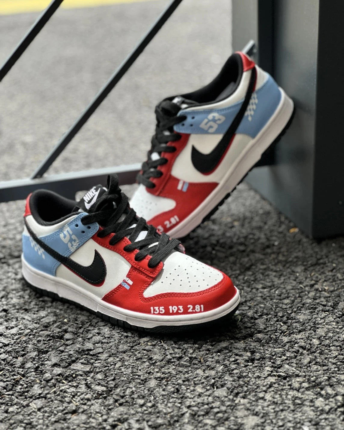 【訂製球鞋】NIKE DUNK LOW|賽道風雲
