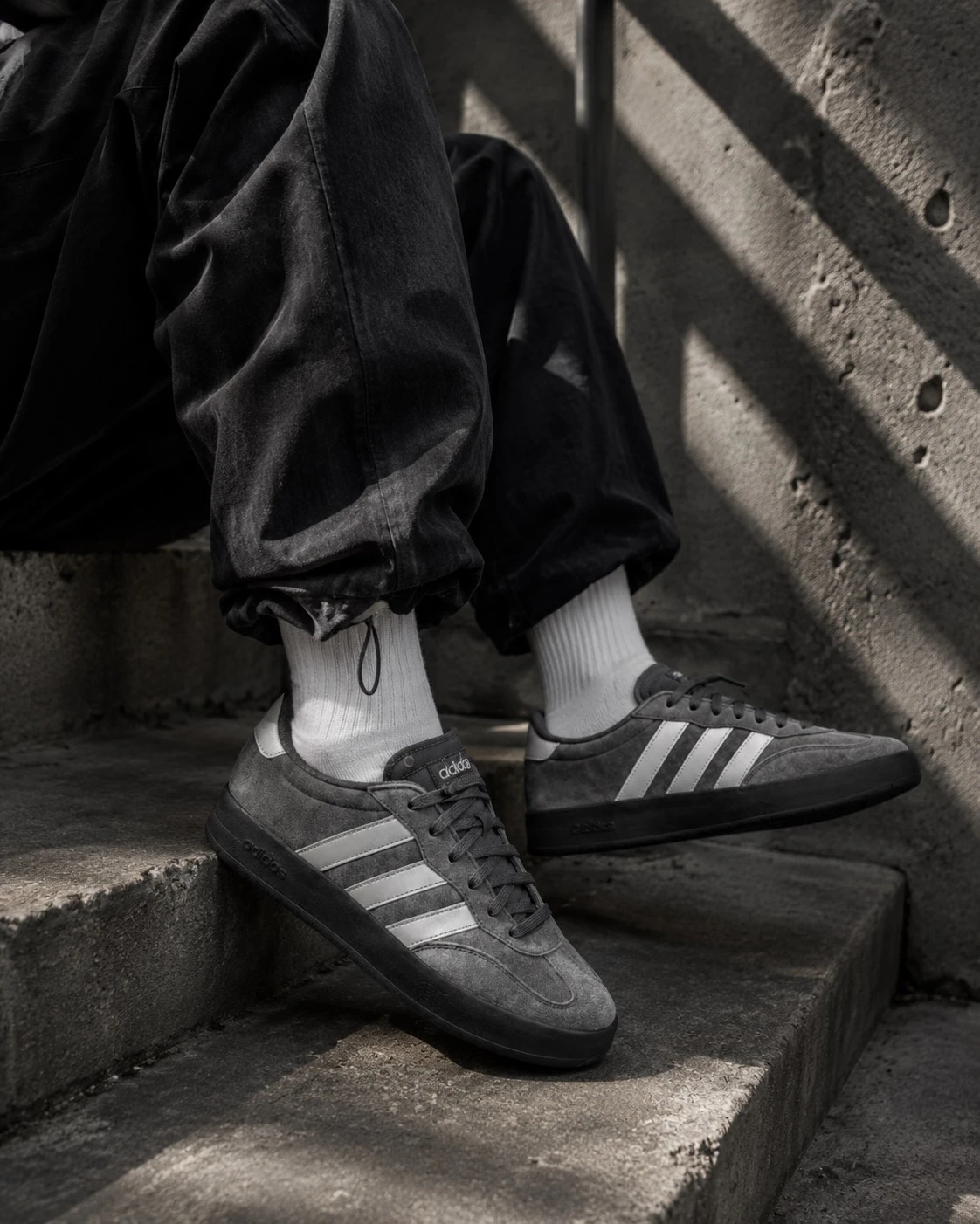 【爆款🔥預購】國外限定 Adidas Barreda “Grey” 水泥灰 炭灰 煙灰 灰銀 厚底 德訓鞋KH6999