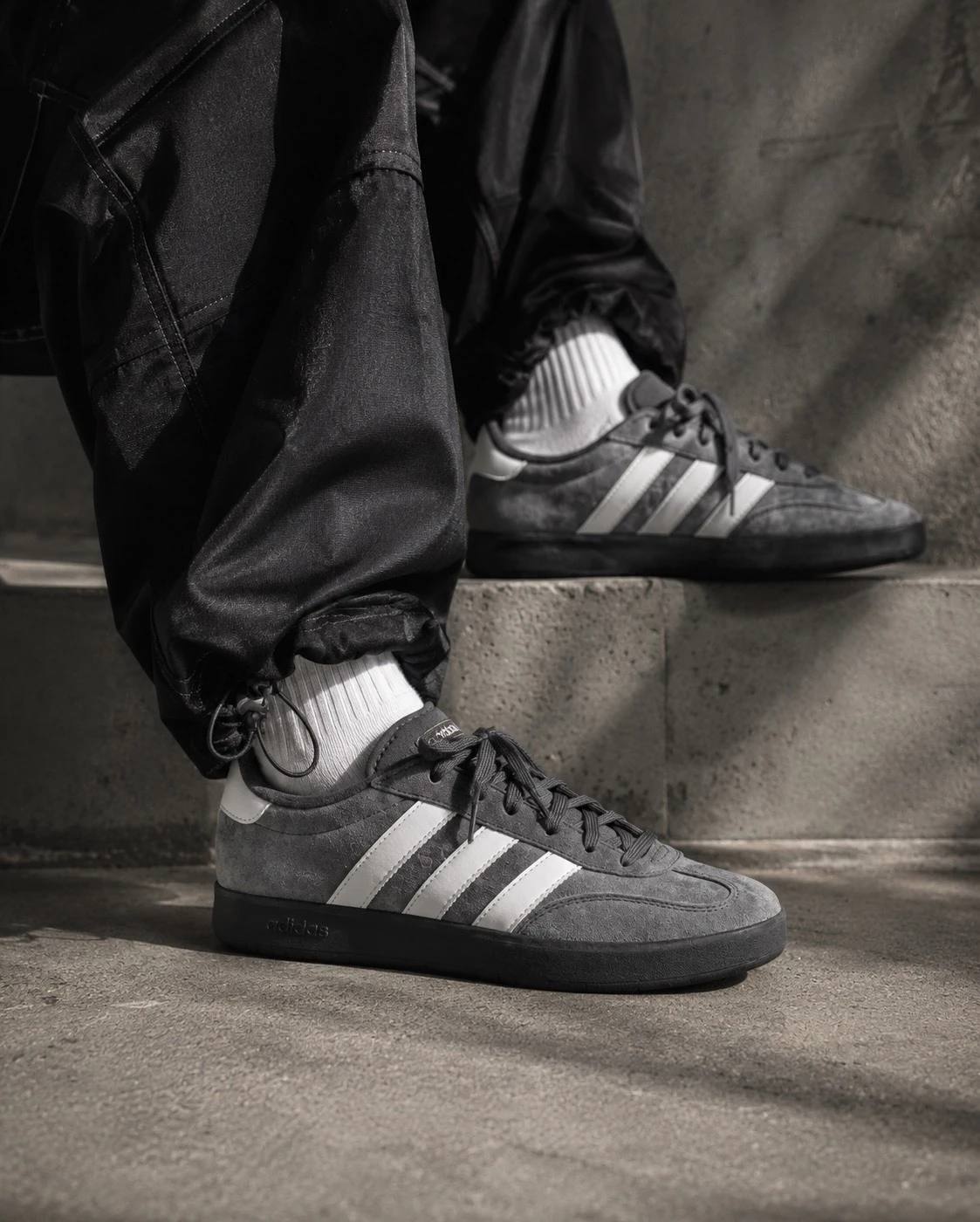 【爆款🔥預購】國外限定 Adidas Barreda “Grey” 水泥灰 炭灰 煙灰 灰銀 厚底 德訓鞋KH6999