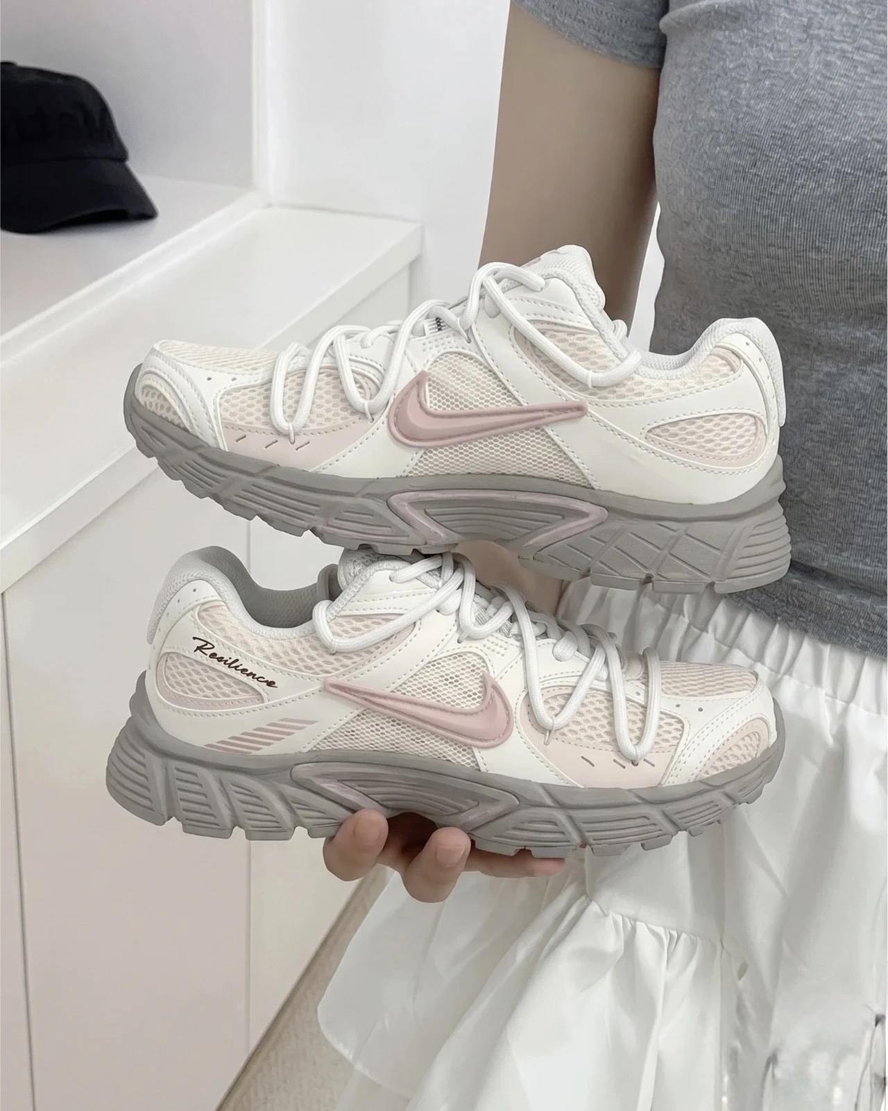 【訂製球鞋】Nike V5 RNR奶霜櫻粉