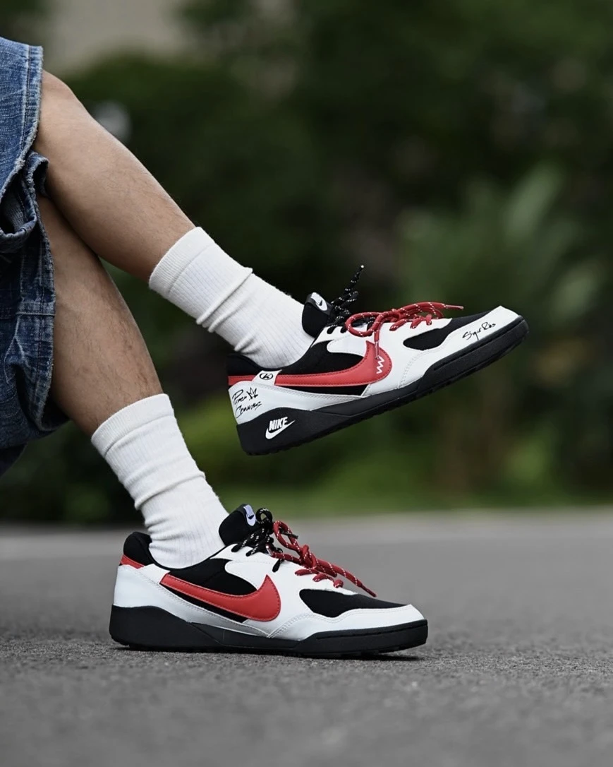 【訂製球鞋】Nike Terra Manta白紅塗鴉