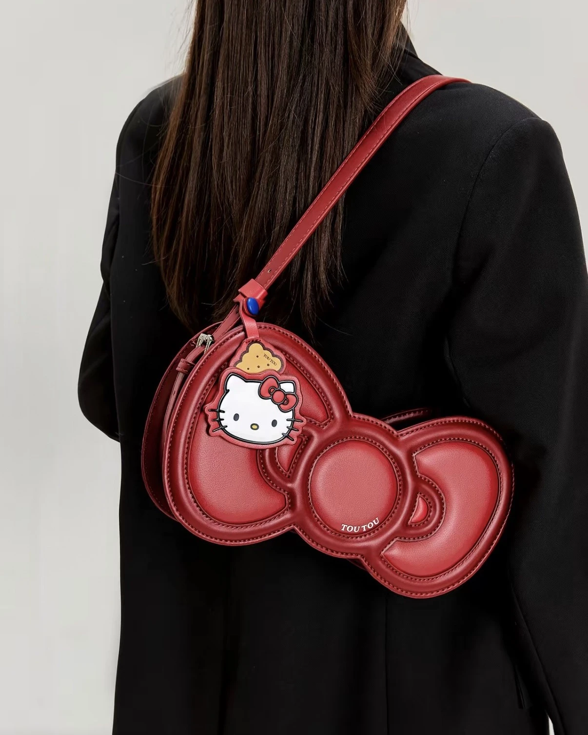 【預購】TOUTOU × hellokitty聯名 kitty系列 蝴蝶結腋下包