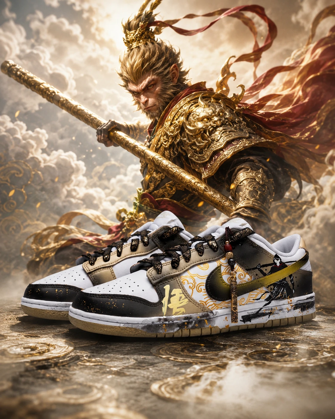【訂製球鞋】NIKE DUNK LOW|神話悟空